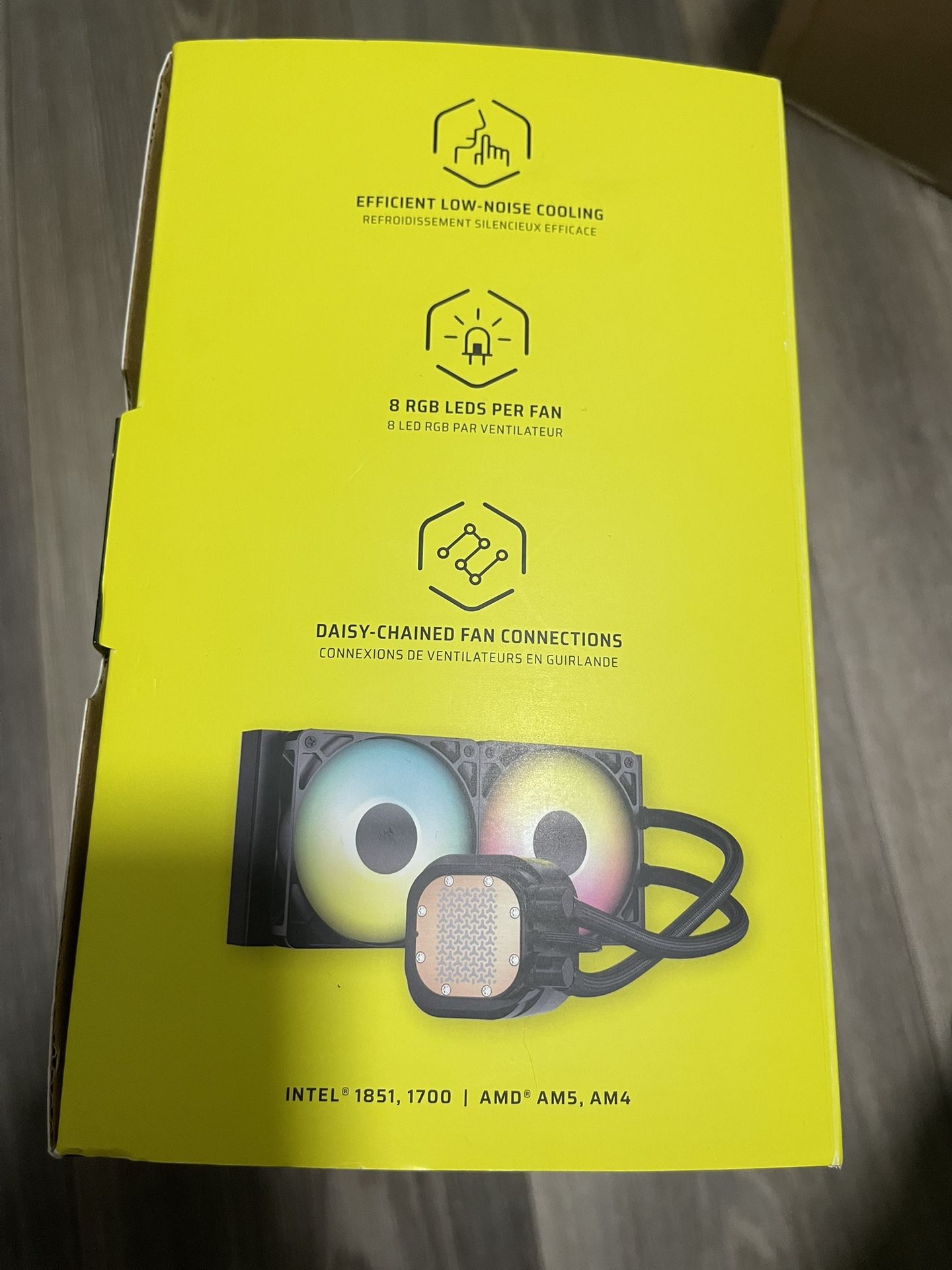 Corsair AIO CPU Cooler 240mm ARBG