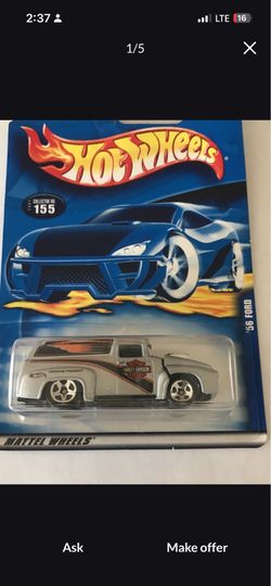56 Ford Hot wheels Harley Davidson rare 10$