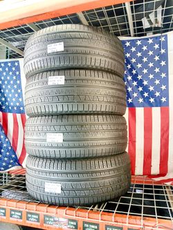 🇺🇸 4 USED TIRES 265/50R20 PIRELLI SCORPION VERDE 265 50 20