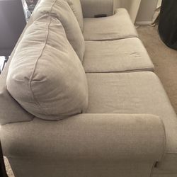 Couch With Queen Pull Out Sleep Bed 