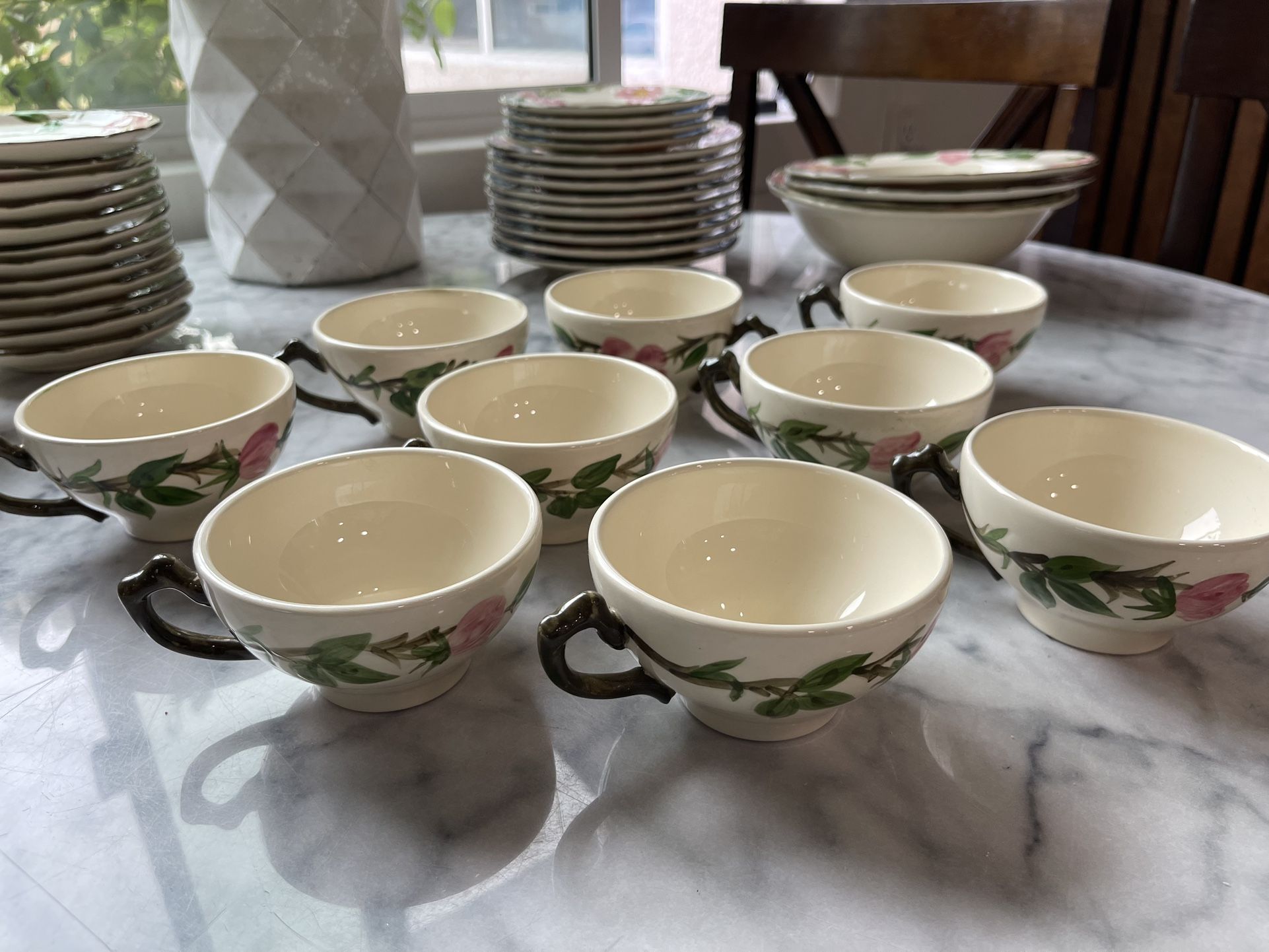 Rose Dishes Franciscan Earthenware Desert Rose Franciscan Desert