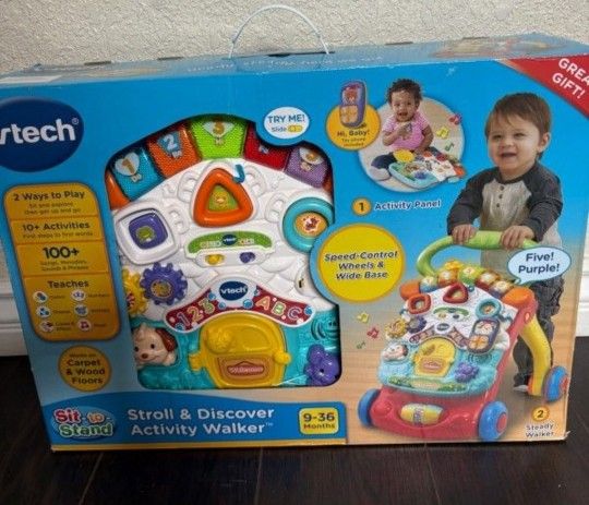 Baby Toddler Vtech Stroll And Discover Activity Walker