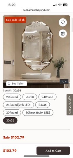 30X36 MIRROR