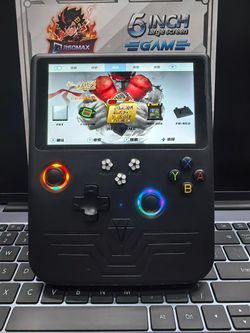 R60MAX 6 Inch Large Screen Handheld Game Console