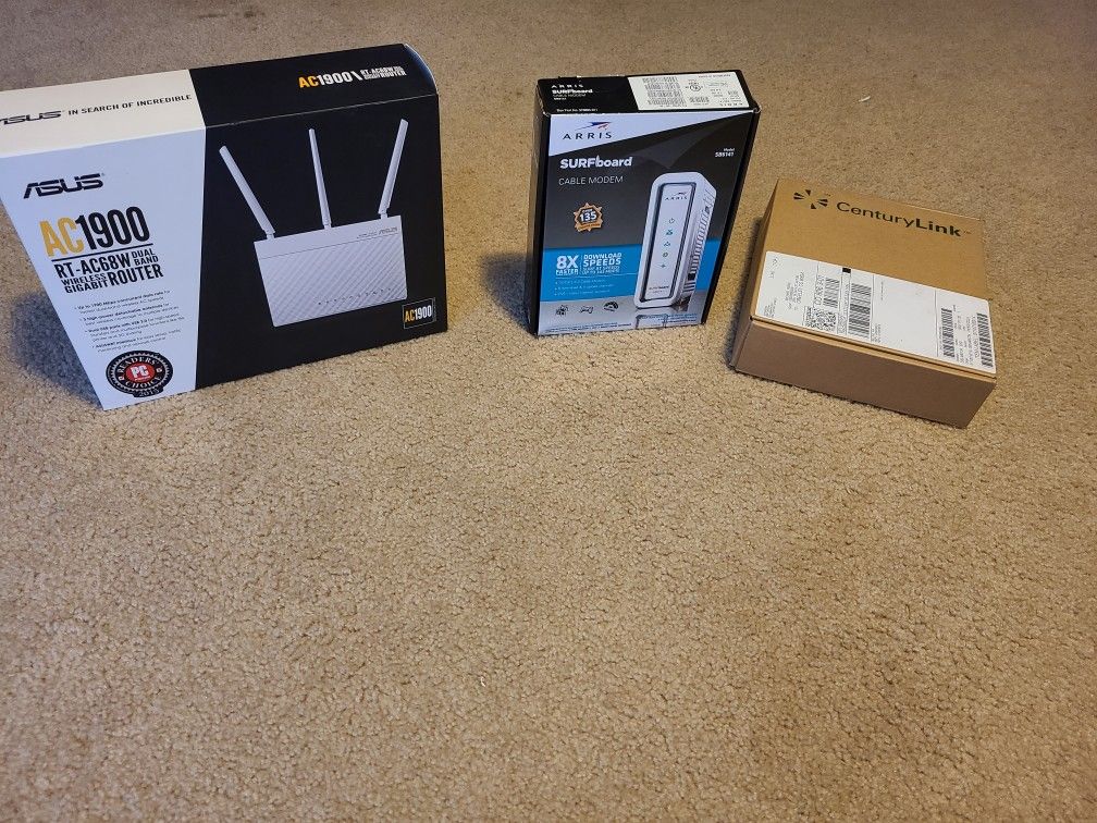 Wi-Fi Router, Modem, and Wi-Fi/Modem Combo