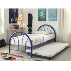 Twin Bed Set, 2 Available. Including  Frame And Matresses