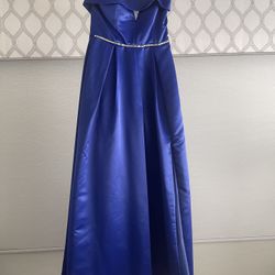 Royal Blue Elegant Dress 