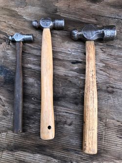 Ball Pein Hammer Set - you get 3