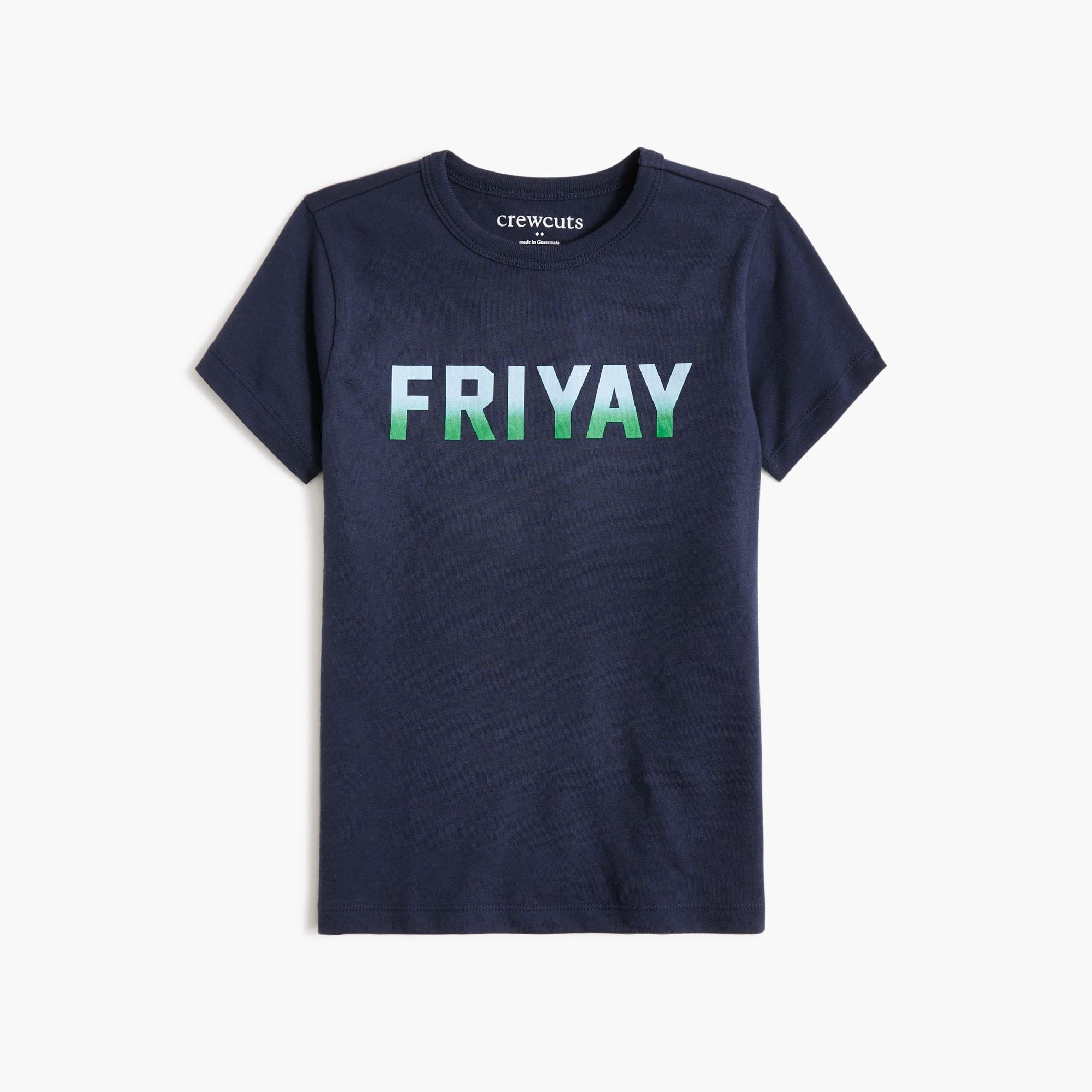 J.Crew Boys Graffic Tee. Celebrates FRIYAY! XS 4/5