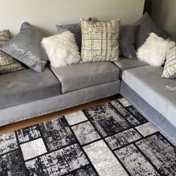 Sectional With Pillows /// Financing Available 