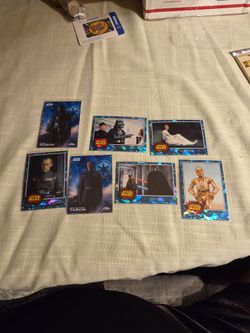 Star Wars Cards Lot
