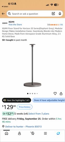 Xgimi projector stand