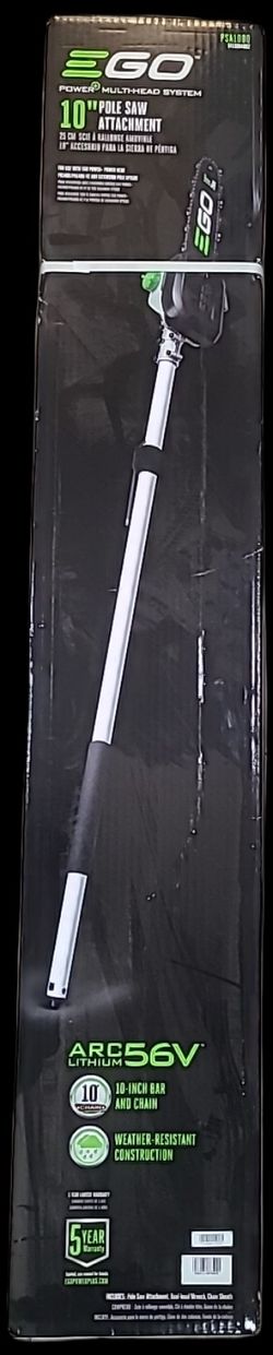 EGO Power+ PSA1000 10-Inch Pole Saw Attachment for EGO 56-Volt Multi Head System