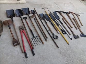 SHOVELS & PICKS & AXE