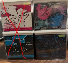 Pokemon ETBs for Sale WITH Case