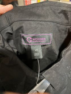 Wonder by Christian Siriano Black Garment, Size 2X