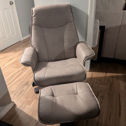 Chair & Foot stool Like New