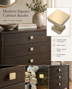 Beautiful Square Knobs