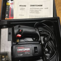 Craftsman Scroller Saw