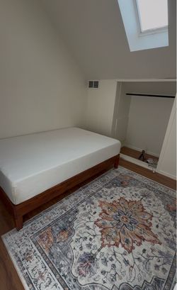 Full Bed Frame with Mattress