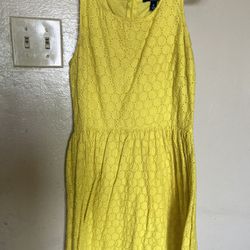 Yellow Summer Dress S