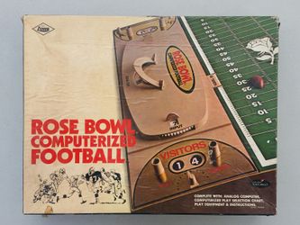 Rose Bowl computerized football vintage game