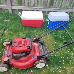 Snow Blower And Mower