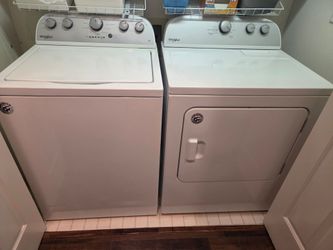Whirlpool washer and dryer