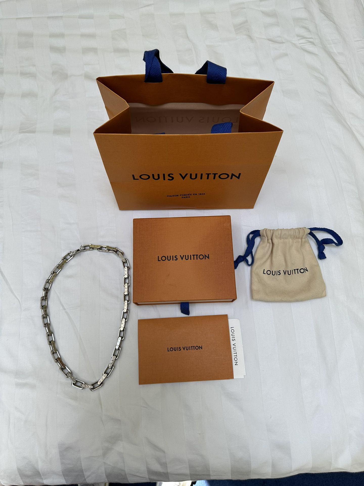 LOUIS VITTON - Monogram chain necklace
