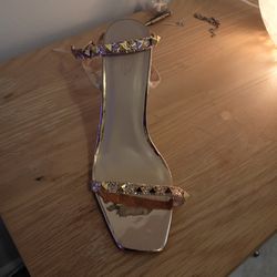 Gold Or Silver Heels I Have Both Colors Never Worn Outside