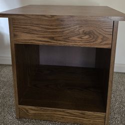 Sauder nightstand with drawer