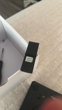 SSD heat sink and thermal pad