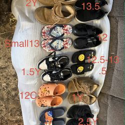 Zapatos Para Niño. Todos Por $100 Estado Aceptable.  