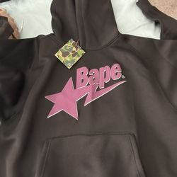 Bape Hoodie Size XL fits Large New