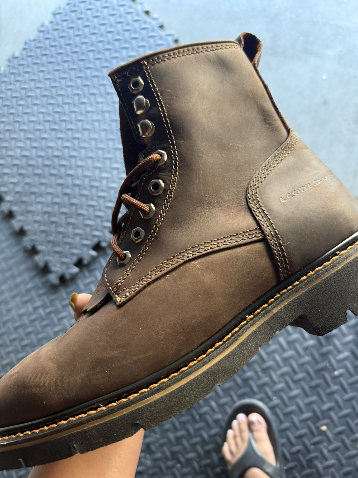 Brand New In Box Cody James Work Boots 