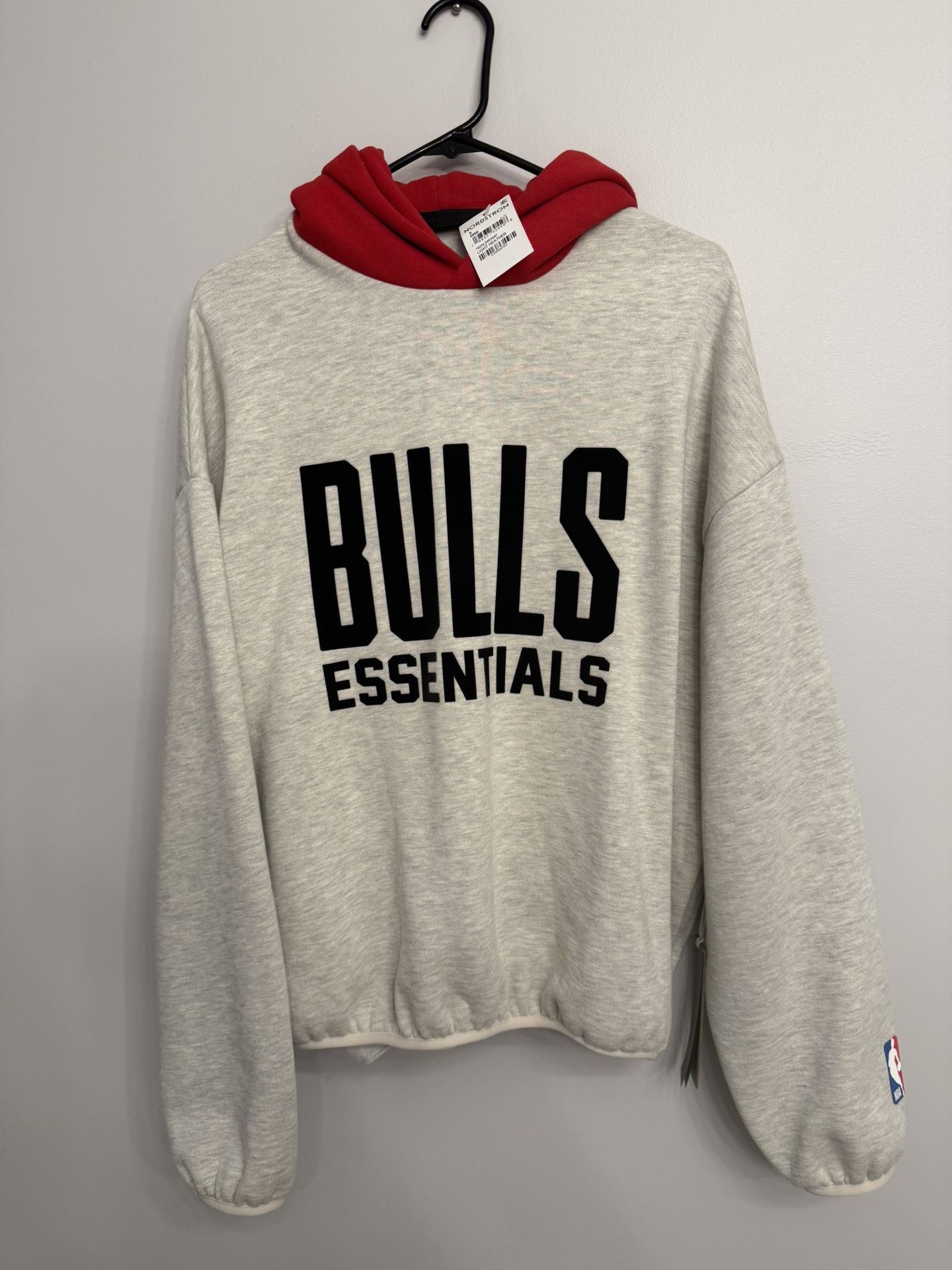 FOG Fear Of God Essentials X NBA Chicago Bulls Hoodie Size Small