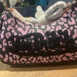 ⸻  🌟 Von Dutch Pink Leopard Mini Shoulder Bag – NEW w/ Tags