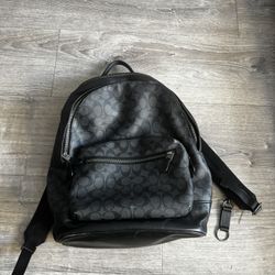 Black Men’s Coach Backpack