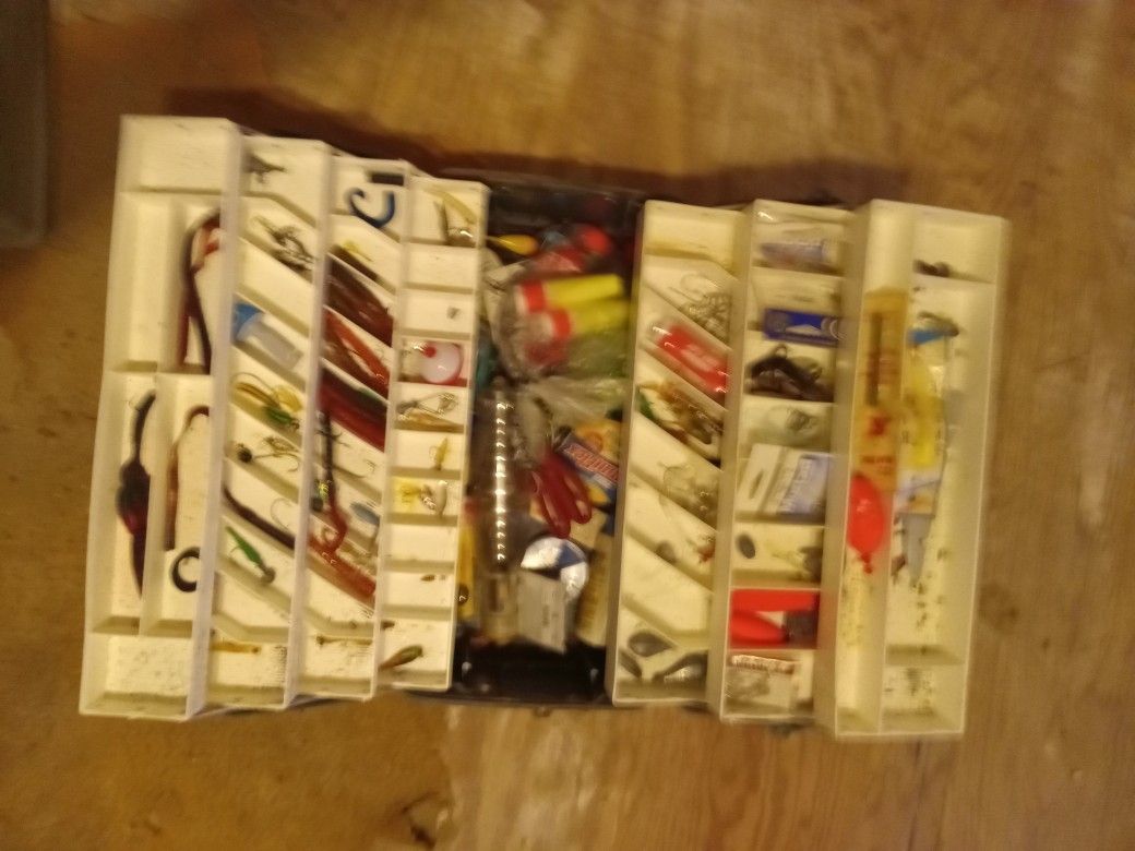 Two Tackle Boxes For Sale They're Badass They're Full Of Artificials And Everything You Need For Fishing