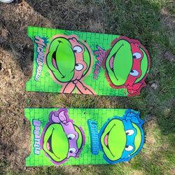 Ninja Turtle Decoration Boards 