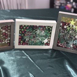 Christmas Shadow Boxes 