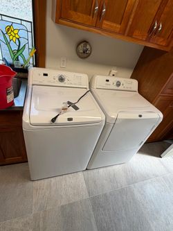 Maytag  washer and dryer set