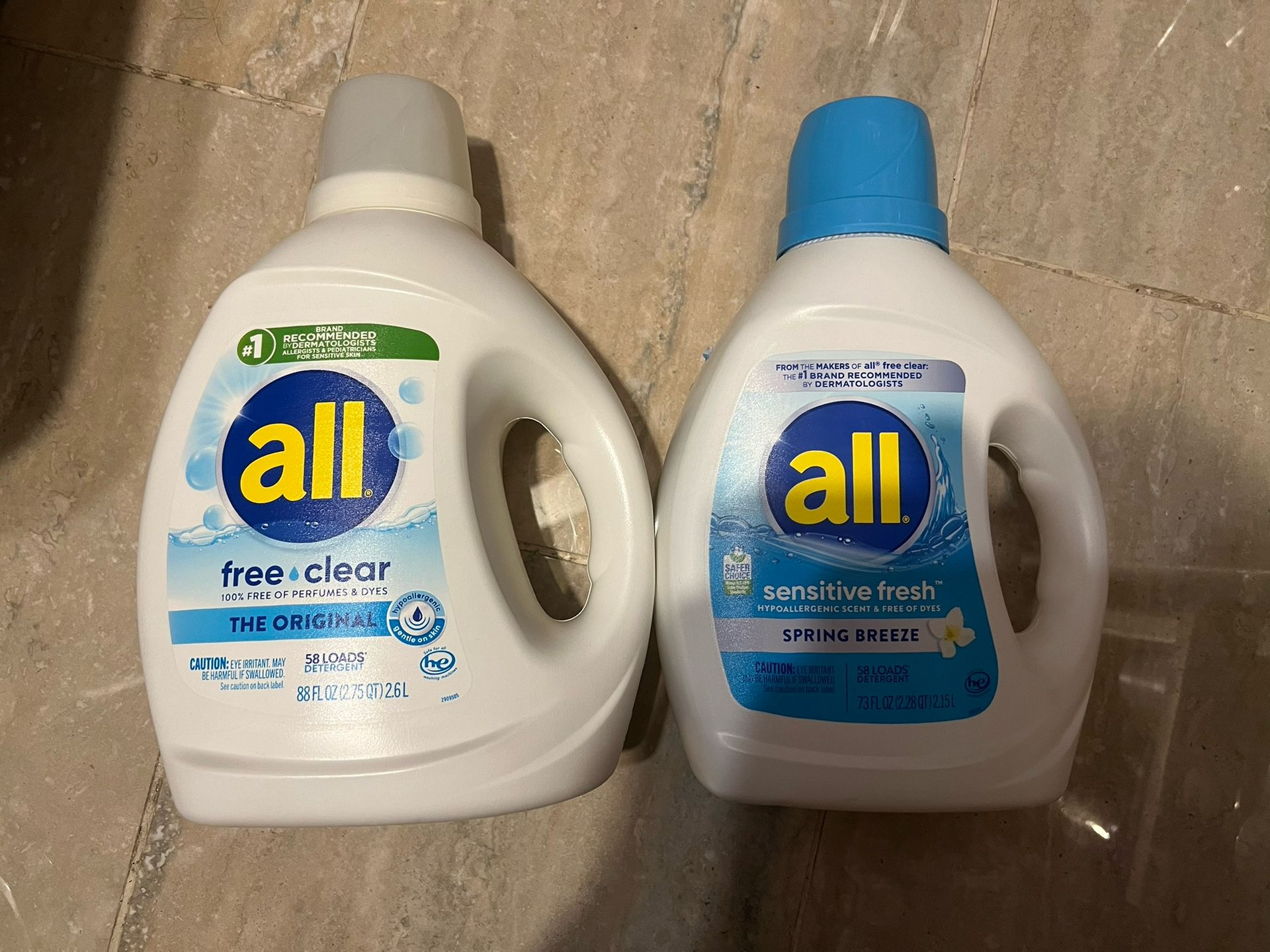 Detergent All 2 X $20