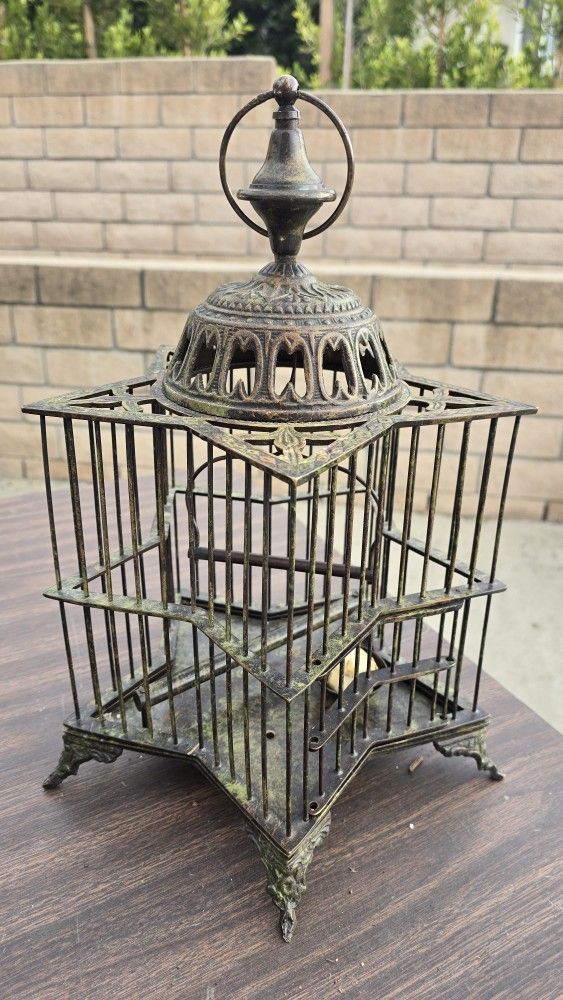 Brass Bird Cage