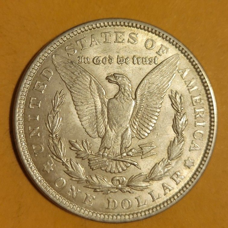 Uncirculated 1921-P Morgan 90% Silver Dollar Coin