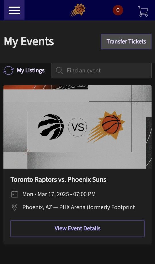 Phoenix Suns Vs Toronto Raptors