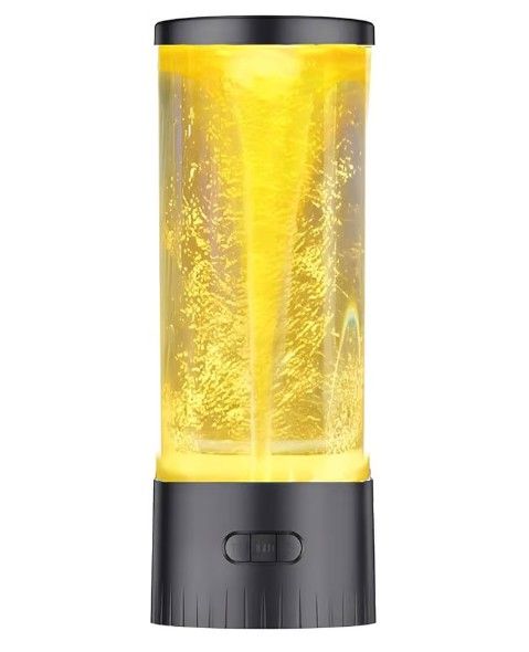 4.5 Inches Twister Hurricane Light with Remote & Breath Light - Water Vortex Mood Lamp, Fun and Exciting Gift for Boys,Girls, Kids Christmas Birthday