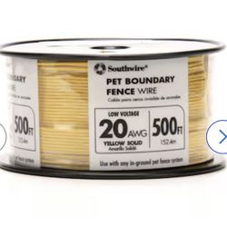 Pro-Trace 20 AWG 30 Mil Yellow Tracer Wire – 500 ft Reel (PF2030H1232U)
