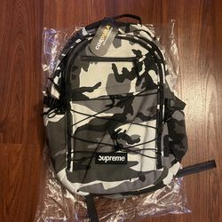 Supreme Snow Camo Backpack