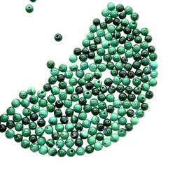 Lot Of 4mm Malachite Beads 
